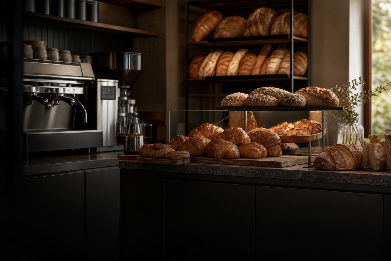 Bäckerei-Spülzone
