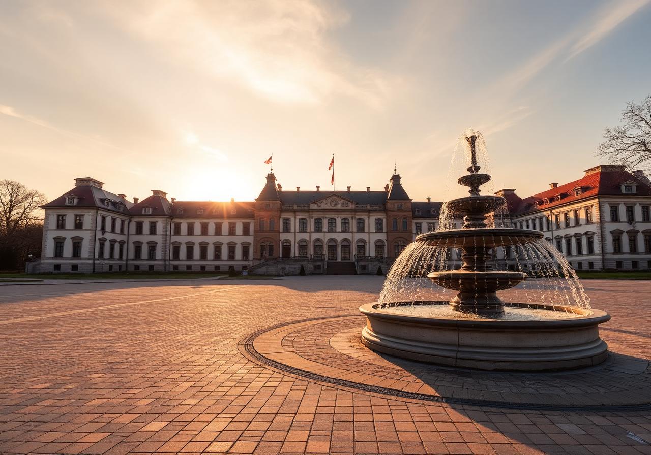 Karlsruher Schloss, Service-Gebiet Mittlerer Oberrhein